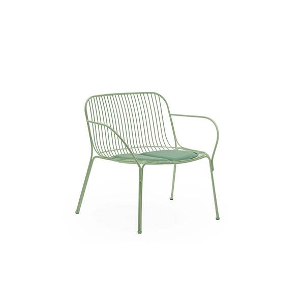 Kartell Hiray loungechair - Grøn  : Erling Christensen Møbler