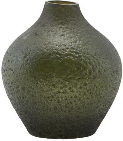 Grøn glasvase House Doctor Forrest Ø9 x H10 cm