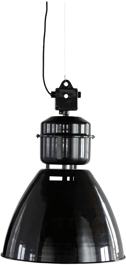 Pendel lampe House Doctor Volumen Ø54 x H60 cm sort  -  industriel hængelampe