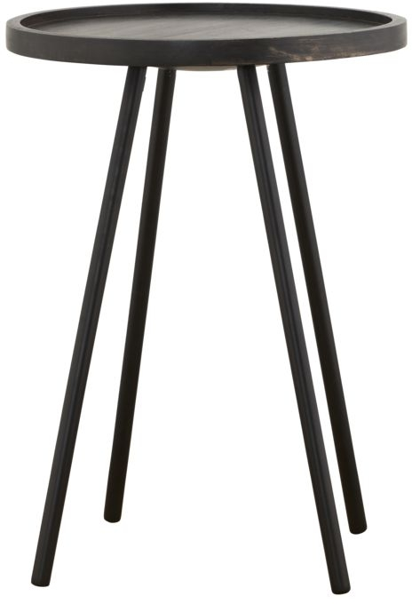 Sidebord House Doctor Juco Ø40 x H55 cm Mørk Natur