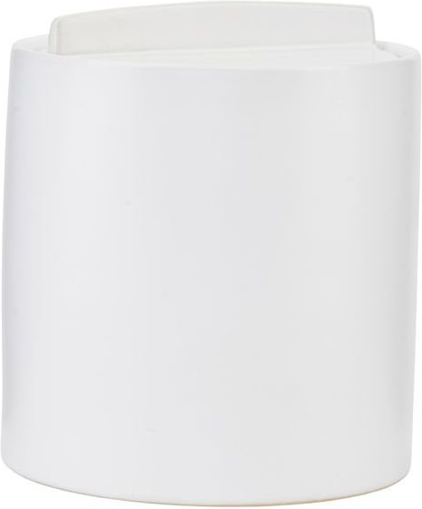Opbevaringskrukke og -beholder House Doctor Kitchen Ø12,5 cm hvid stentøj
