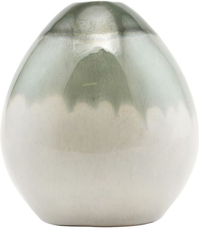 Vase House Doctor Baby sagegrøn fajance Ø9ÃH10 cm