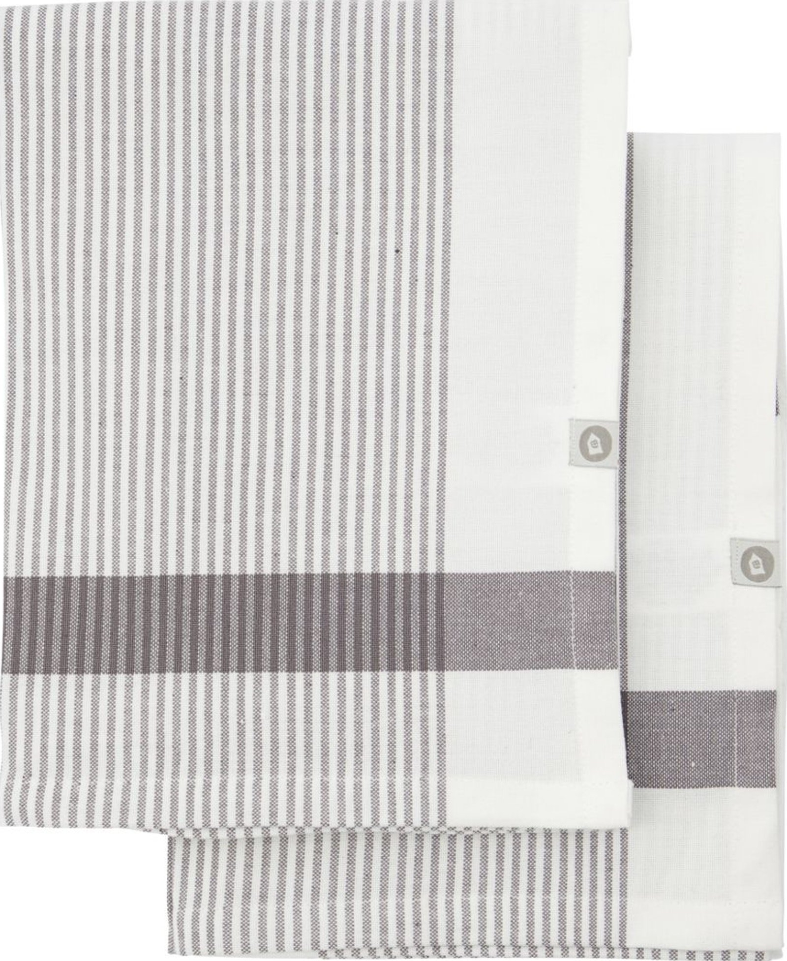 Viskestykke/køkkenklud House Doctor Chef grå bomuld 55Ã75 cm