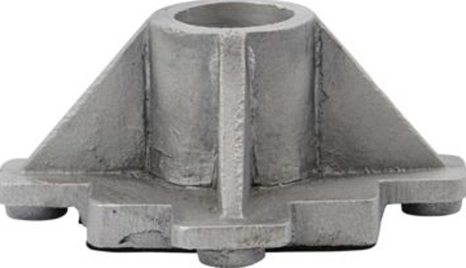 Lysestage Castle House Doctor aluminium antik sølv 8,8 x 8,8 x 3,5 cm
