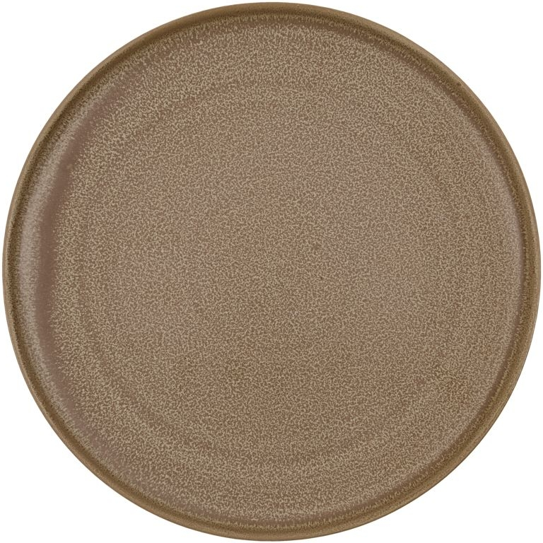 Middagstallerken House Doctor Cara stentøj Ø27 cm camel spisetallerken