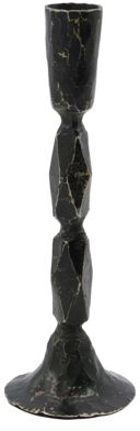 Lysestage House Doctor Mino jern sort Ø5ÃH20 cm minimalistisk elegant design