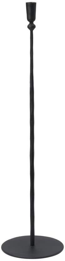 Gulvlysestage House Doctor Trivo sort jern Ø18 x H70 cm