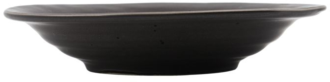 Suppe- og dyb tallerken House Doctor Rustic mørkegrå stentøj Ø25 cm