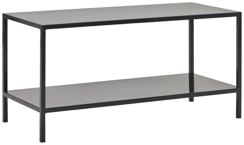 Sidebord House Doctor Fari stål sort H42xB35xL85 cm