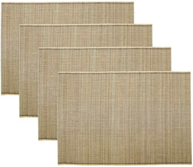 Dækkeservietter House Doctor Bamb 4-pak naturlig bambus 33x45 cm