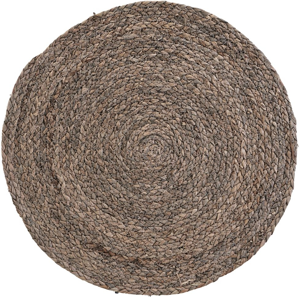 Dækkeservietter House Doctor Circle lysegrå Ø38 cm 4 stk majsskaller