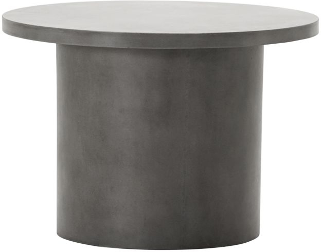 Udendørs sofabord House Doctor Stone Ø65 x H45 cm grå beton