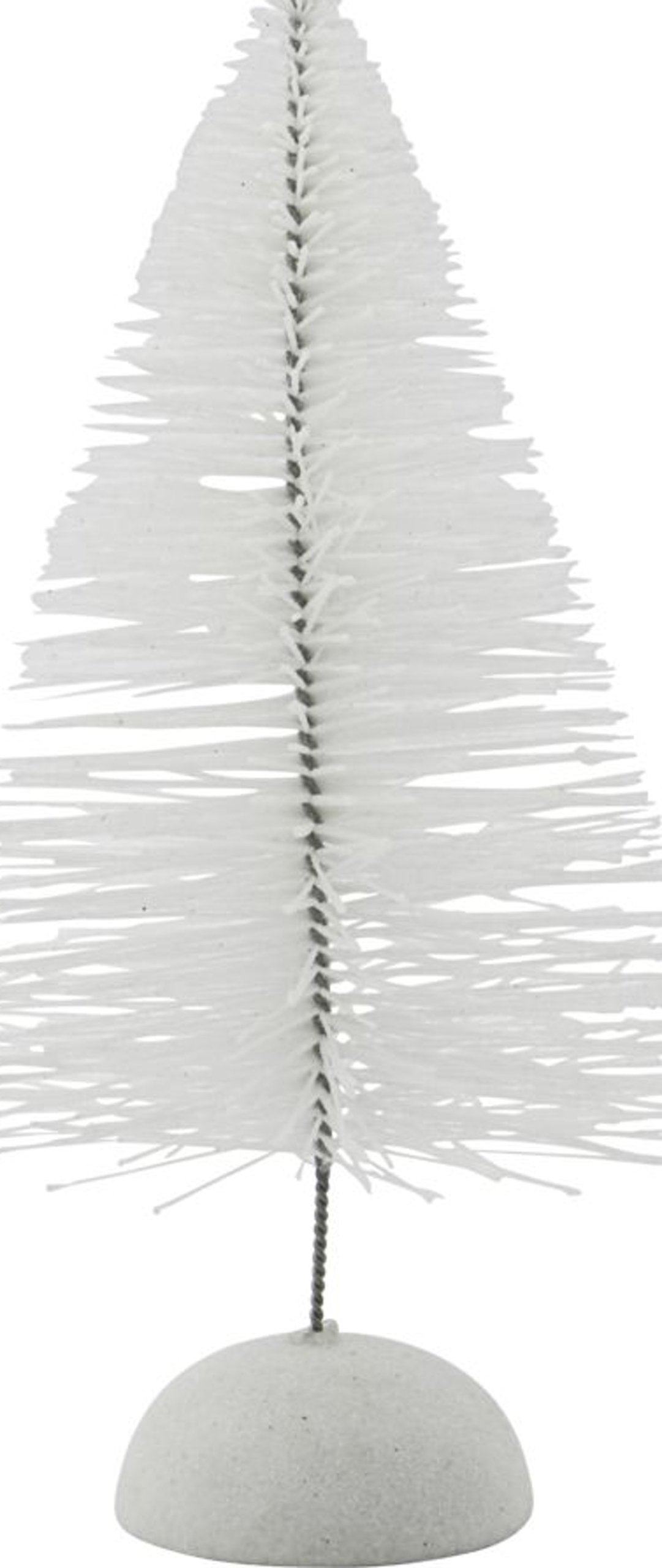 Juletræsdekoration House Doctor Frost hvid H22 cm