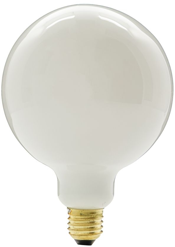 LED-pære House Doctor Mega Edison Dæmpbar E27 Ø12,5 x H17,5 cm Glas/Messing Hvid 200 lm