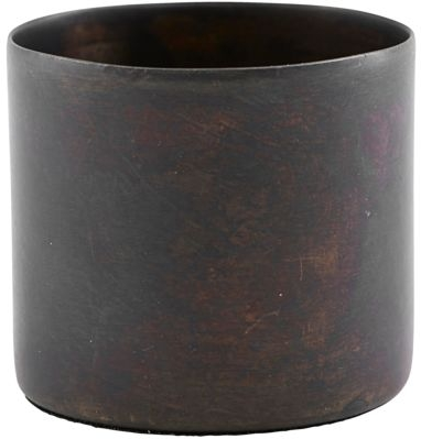 Lysestage/lysholder House Doctor Define antik brun jern Ø5,5 cm