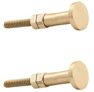 Knopper sæt 2 House Doctor Knop messing Ø1,5 cm x L4,5 cm