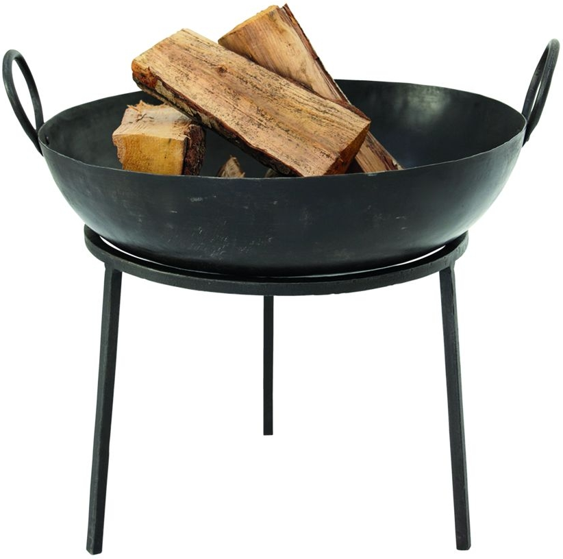 Udendørs bålsted bålfad House Doctor Ø55 x H62 cm sort jern
