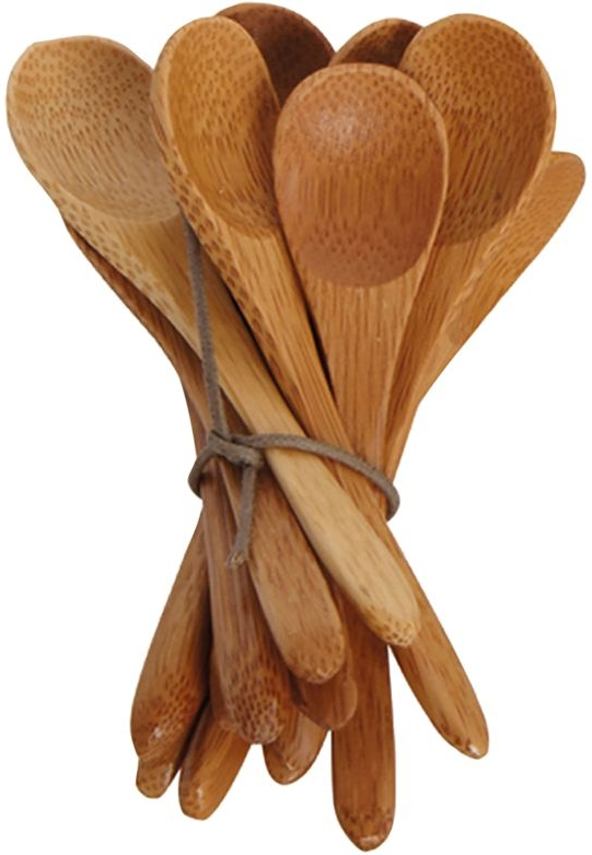 Bambus serveringsskeer 12 stk House Doctor Bamboo 9 cm