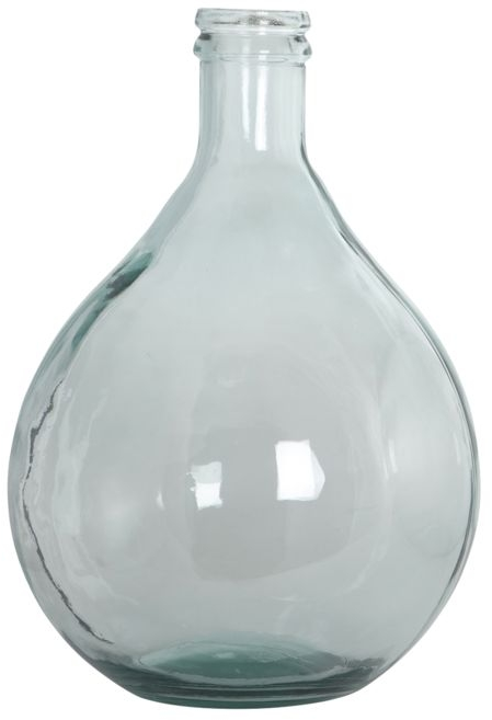 Vase House Doctor Flaske, klar 100% genbrugsglas Ø29 Ã H43 cm