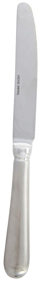 Middagskniv House Doctor Brush rustfrit stål 24,5 cm