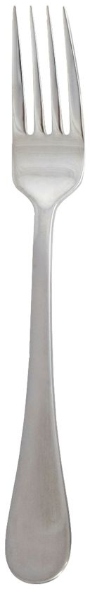 Spisegaffel House Doctor Brush 20,4 cm hvid rustfrit stål