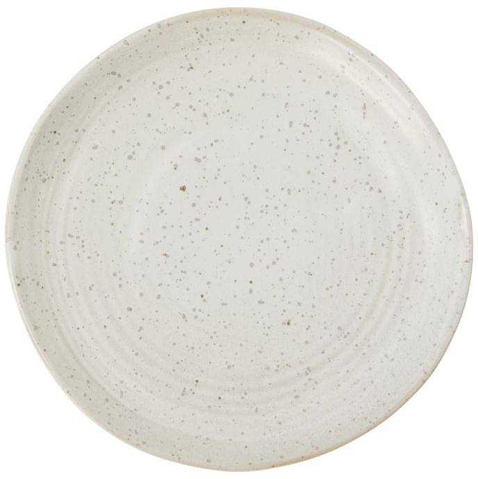 Kagetallerken House Doctor Pion Ø16,5 cm porcelæn grå/hvid
