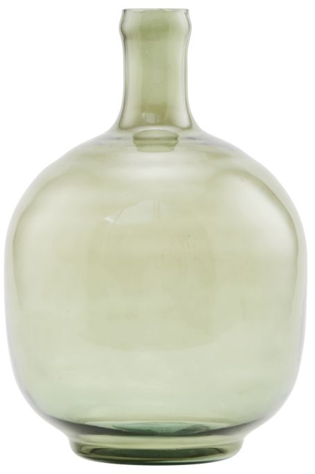 Vase House Doctor Tinka glas grøn Ø24ÃH31,5 cm