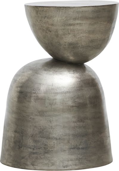 Side- og hjørnebord House Doctor Heena Ø40 x H55 cm metal oxideret aluminium
