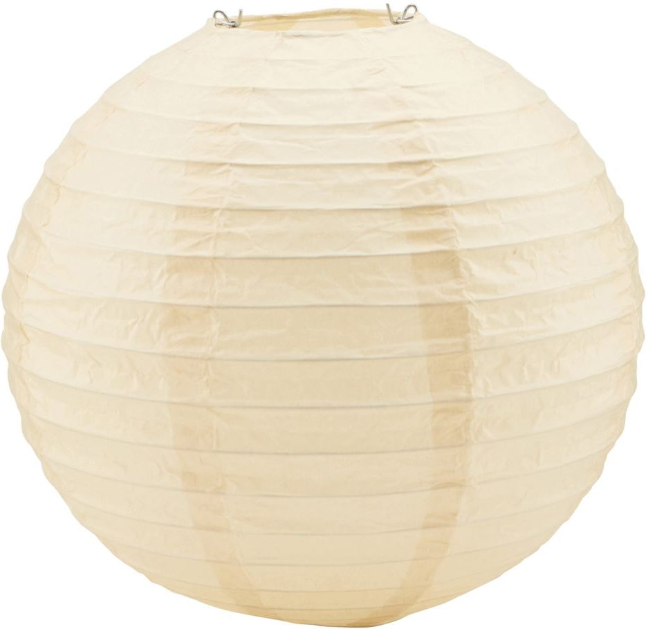 Lampeskærme 10-pak House Doctor Soni sand rispapir & metal Ø25 cm