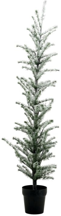 Juletræ House Doctor Flocked-serie W.190 wire LED 160 cm natur