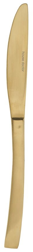 Kniv House Doctor Golden guldbelagt rustfrit stål 22,2 cm