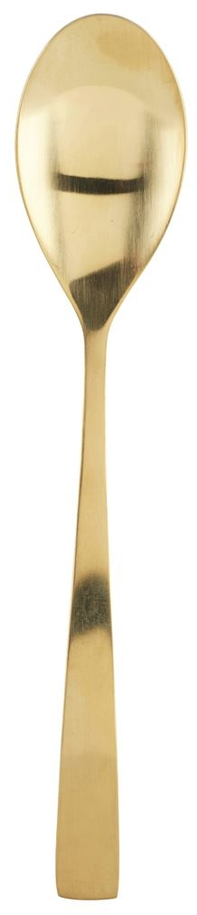 Spiseske House Doctor Golden guldcoating rustfrit stål 21,3 cm