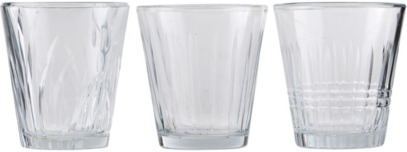 Drikkeglas House Doctor Vintage sæt 6 stk Ø8,5 x H7,5 cm