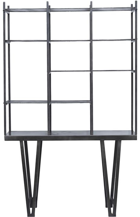 Reol House Doctor Rawi - jern hyldereol H210ÃL130ÃB35 cm