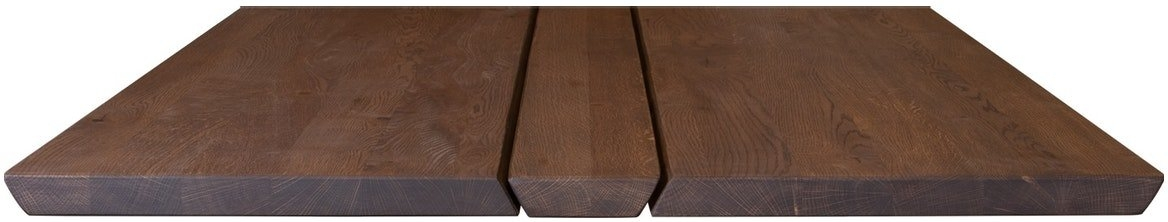 Plankebordplade House of Sander Ragnar smoked egetræ 240x103x4 cm