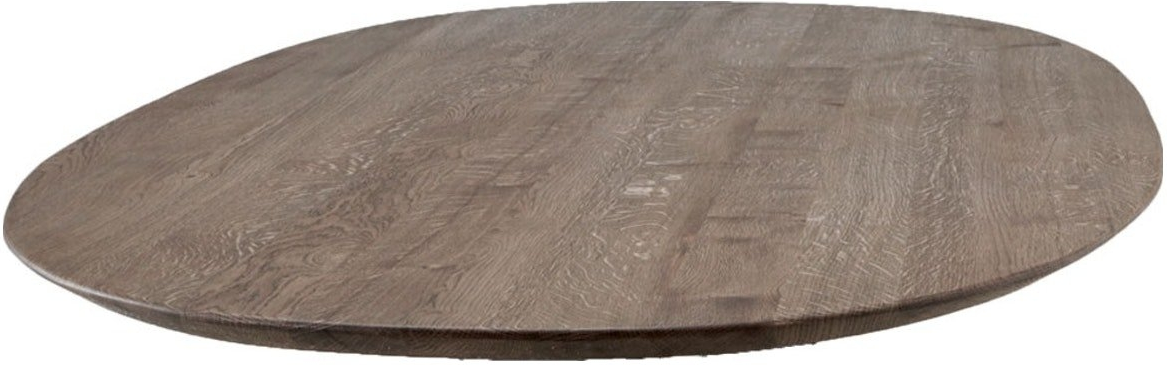 Plankebordsplade House of Sander Orlando egetræ grå 240 x 103 x 3 cm