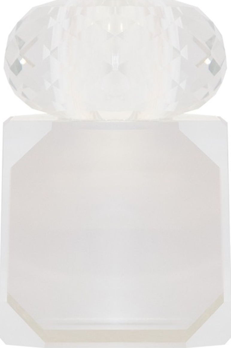 Lysestage til kronelys House of Sander Daisy i klart glas H10x6x6 cm