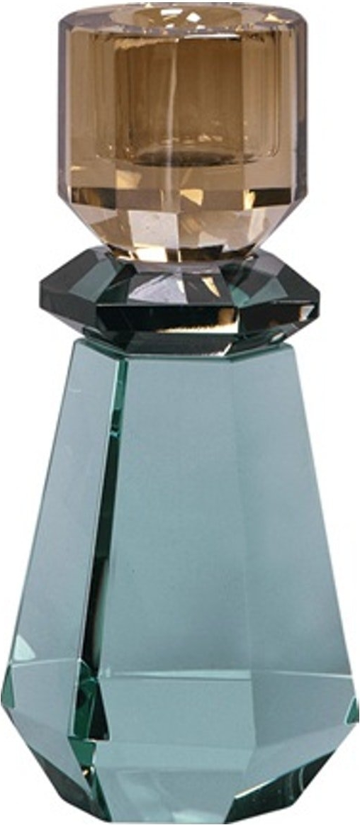 Lysestage House of Sander Clematis prismatisk glas smoke/champagne
