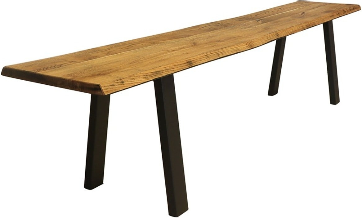 Entrébænk House of Sander Derby i reclaimed egetræ vintage 200 cm