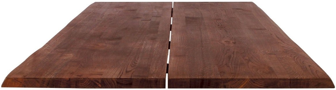 Tillægs- og forlængerplade til spisebord House of Sander Curve egetræ mocca 3Ã50Ã95 cm