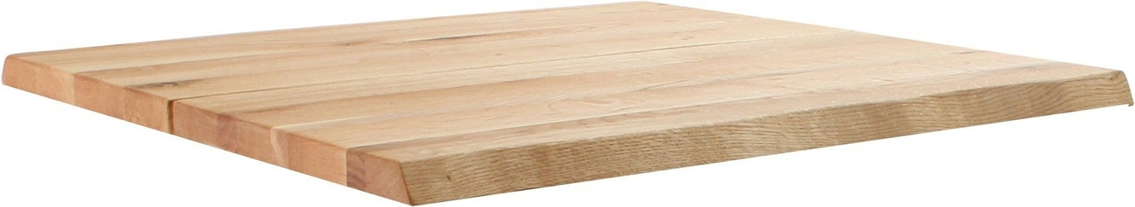 Bordplade House of Sander Curve egetræ 80x80 cm til café- og sofaborde
