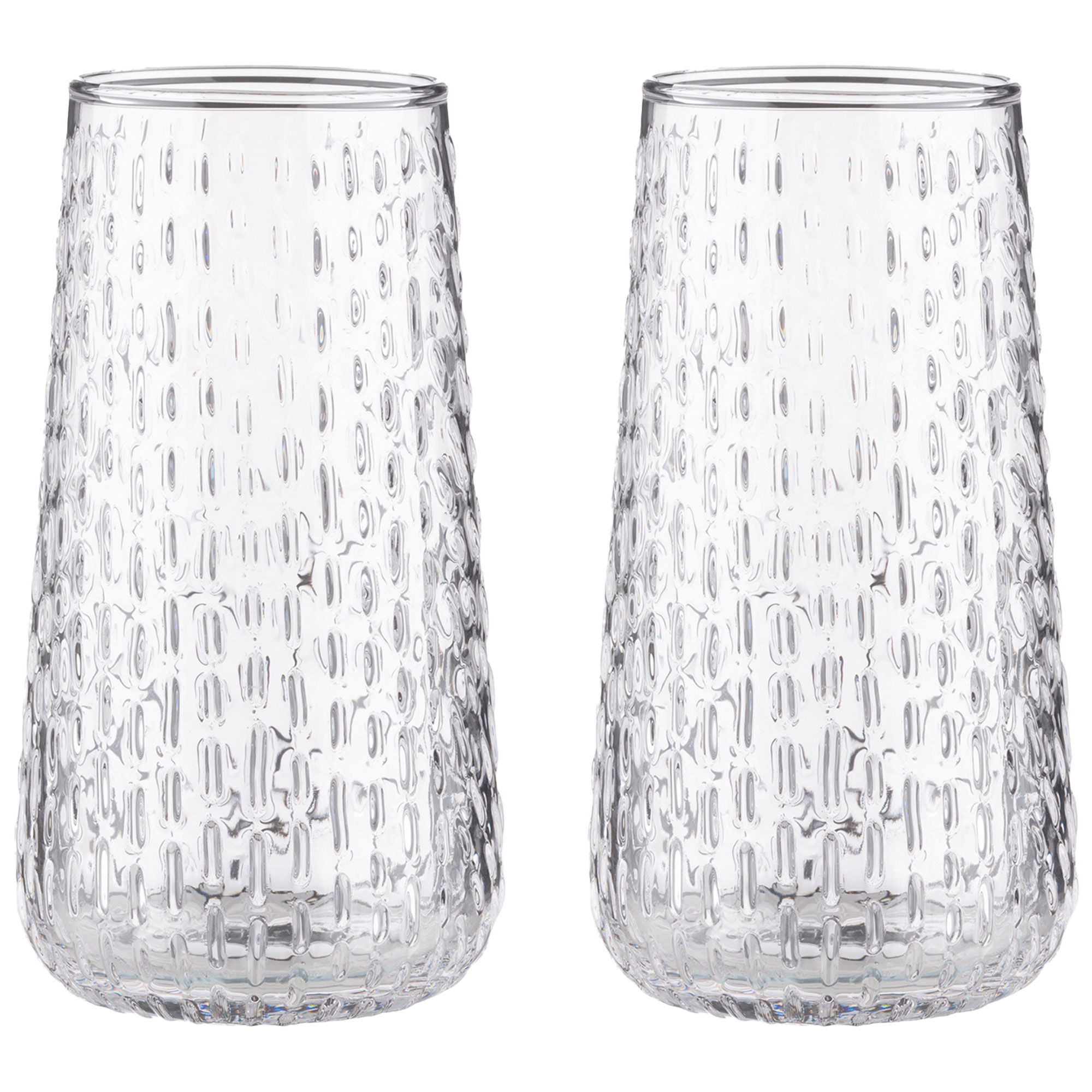 Marimekko Sykys Glas, klart glas, 2 stk.