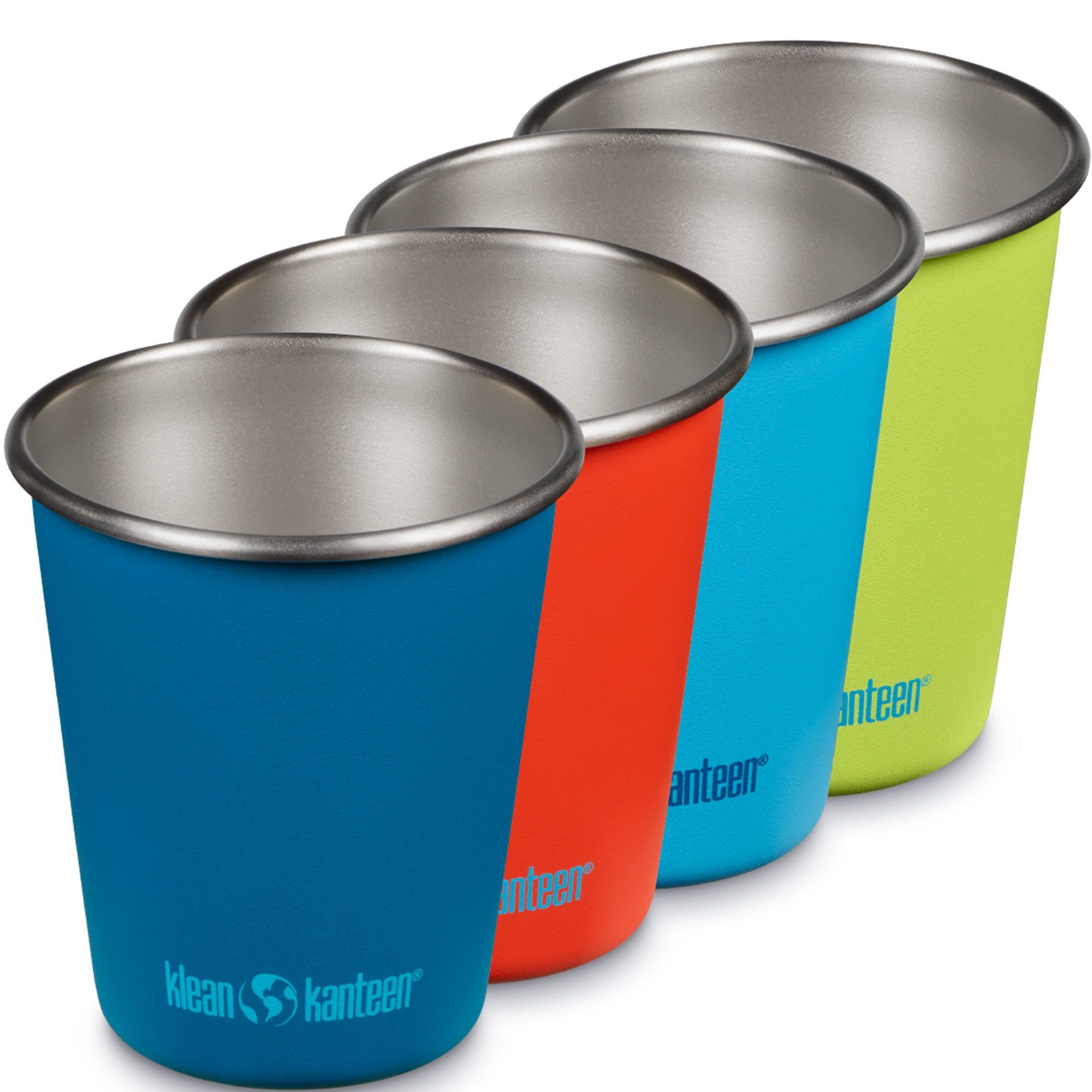 Klean kanteen Kid Cup drikkekop 296 ml, dragon tails, 4 stk.