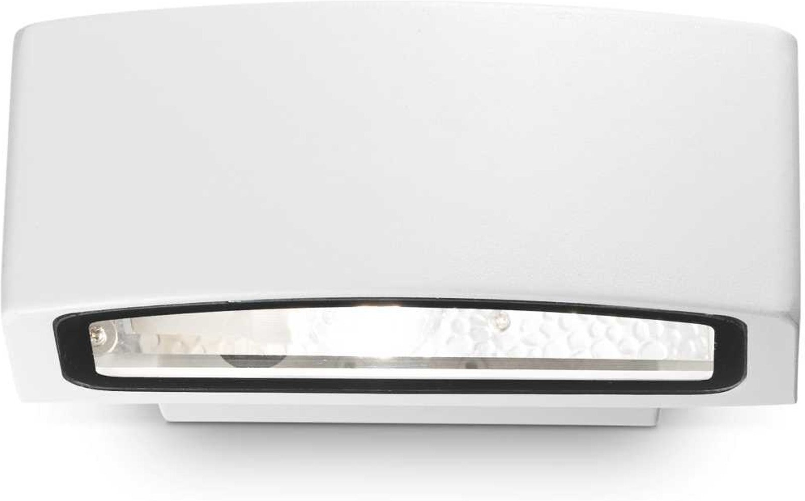 Udendørs væglampe væglys Ideal Lux Andromeda hvid aluminium IP55 E27