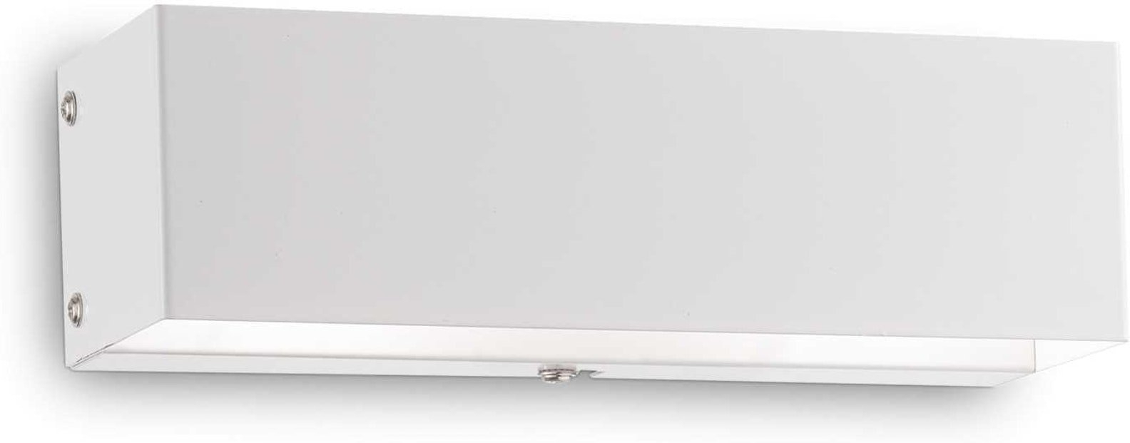 Væglampe Ideal Lux Flash metal hvid mat G9 LED 3000K H6xB7xD20 cm