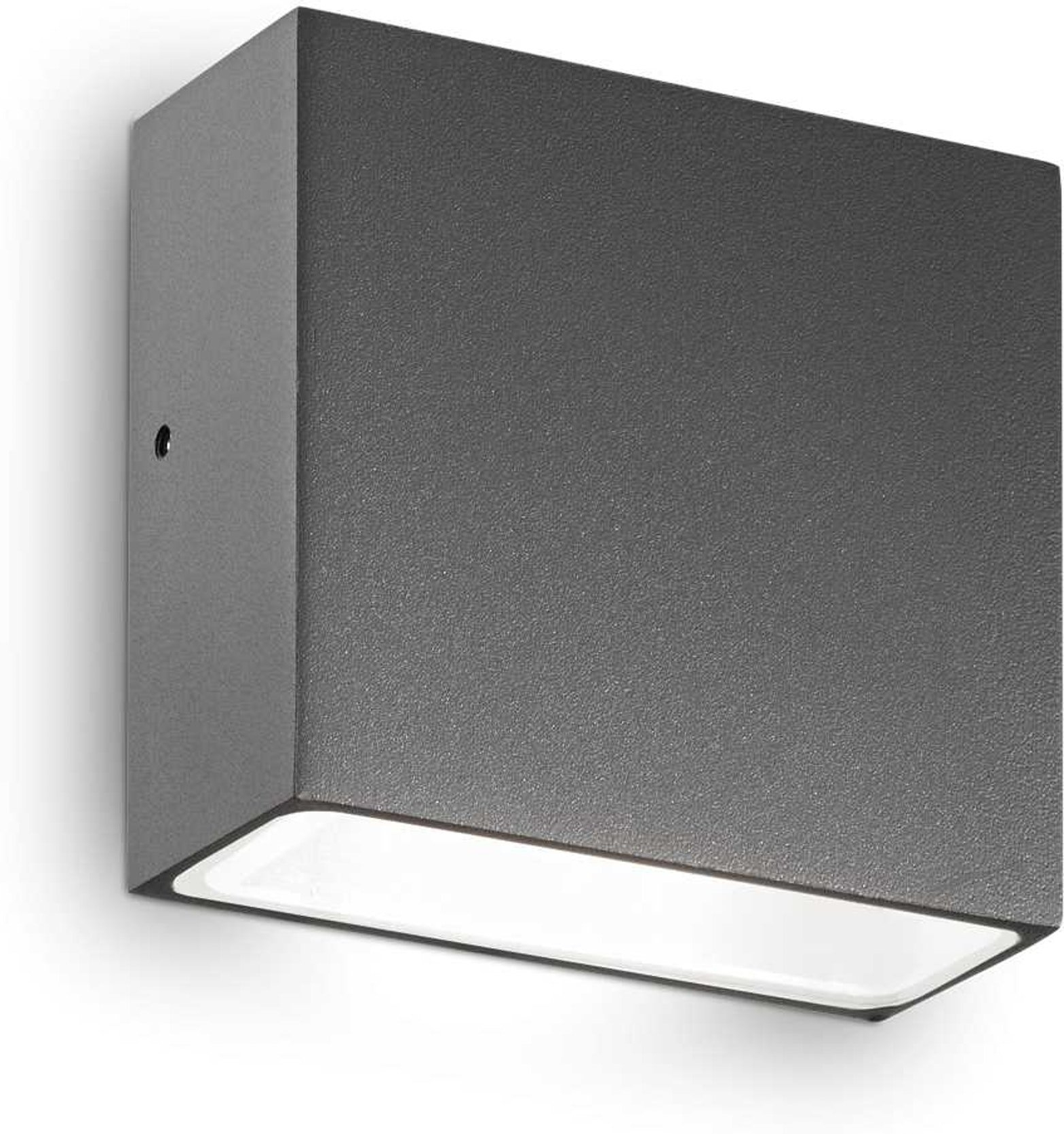 Udendørs væglampe/væglys Ideal Lux Tetris-1 antracit IP44 aluminium