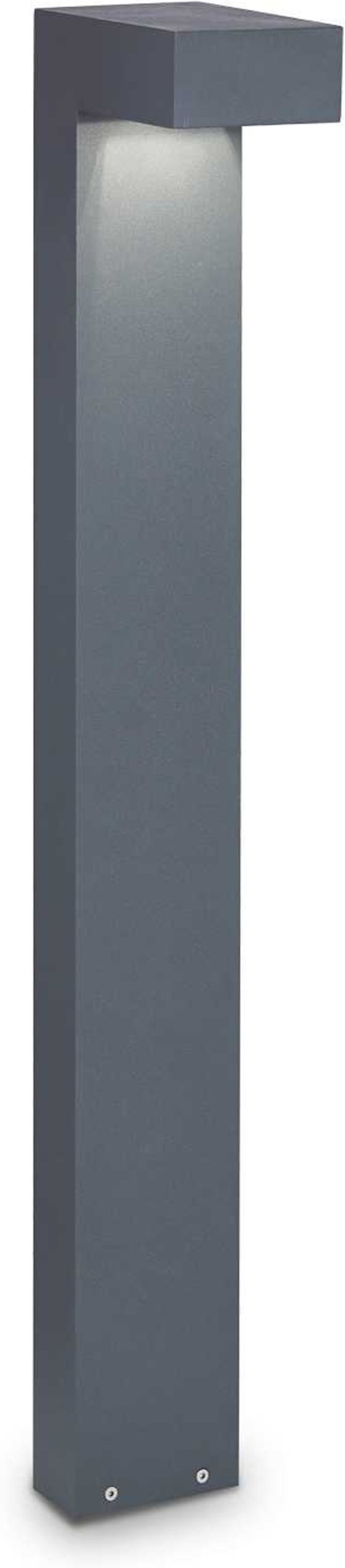 Udendørs gulvlampe Ideal Lux Sirio, antracit aluminium, IP44, H80 cm, G9 2x15W