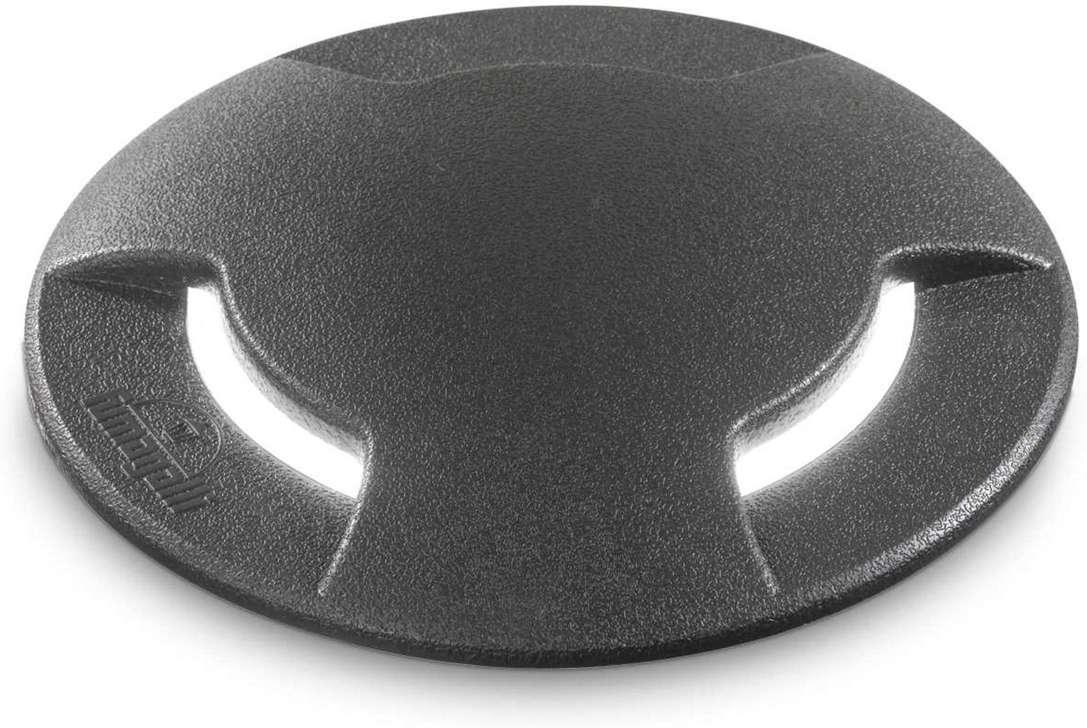 Nedgravningsspot Ideal Lux Landing jordspot sort Ø16 x H12 cm IP67 inkl. GX53 10W 1200 lm 4000K