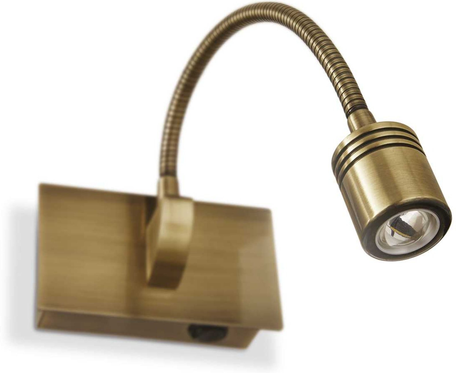 Ideal Lux Dynamo væglampe LED i metal brændt H6,5xB11,5xL32,5 cm 200 lm 4000 K