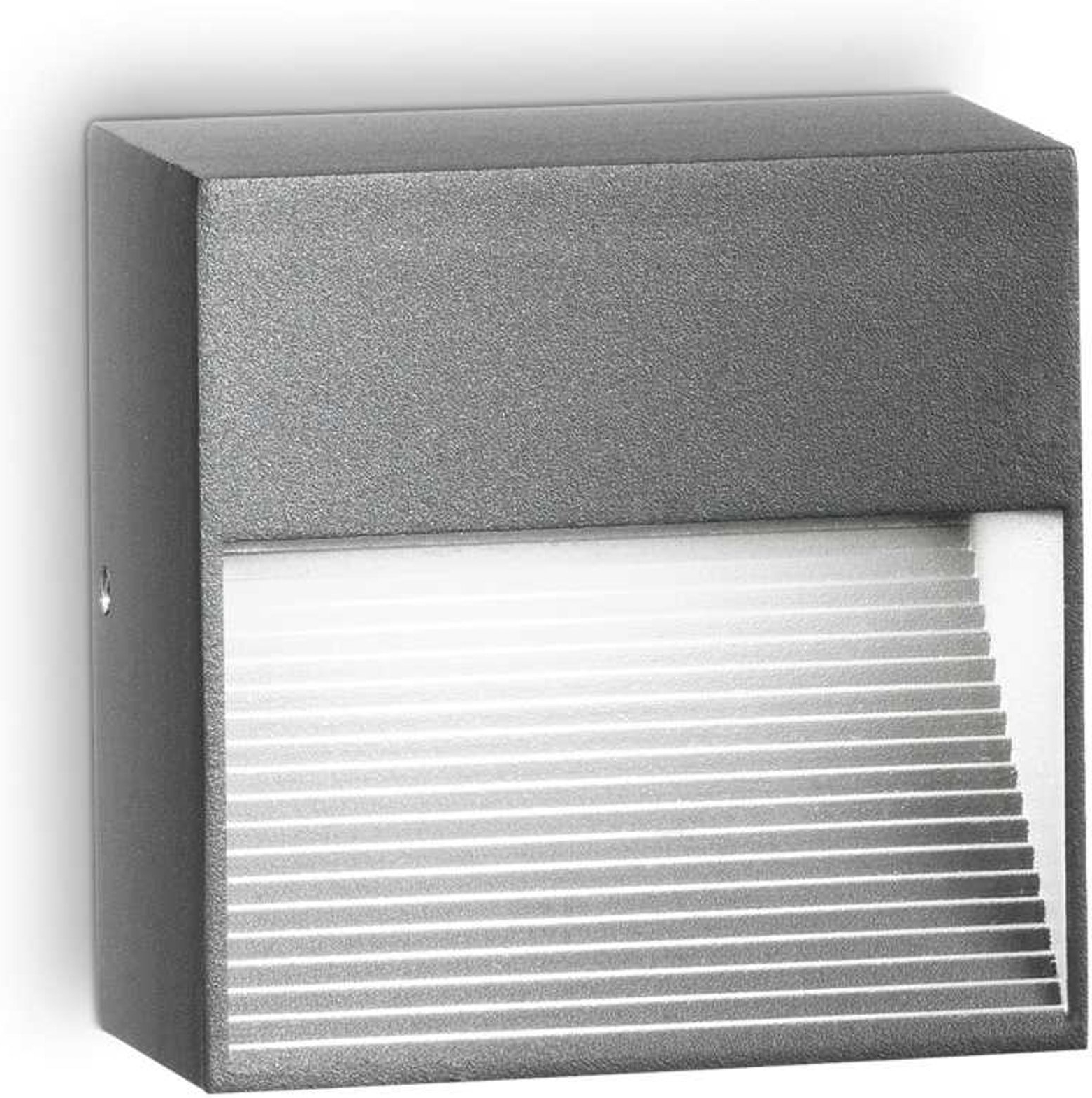 Udendørs væglampe Ideal Lux Down antracit aluminium IP44 G9